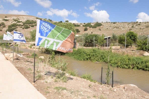 Rehabilitated Tzippori River. (Photo: Israel Perez, KKL-JNF Photo Archive) 